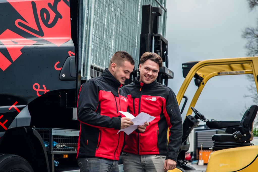 Kom werken bij het team van Alpha Verhuur